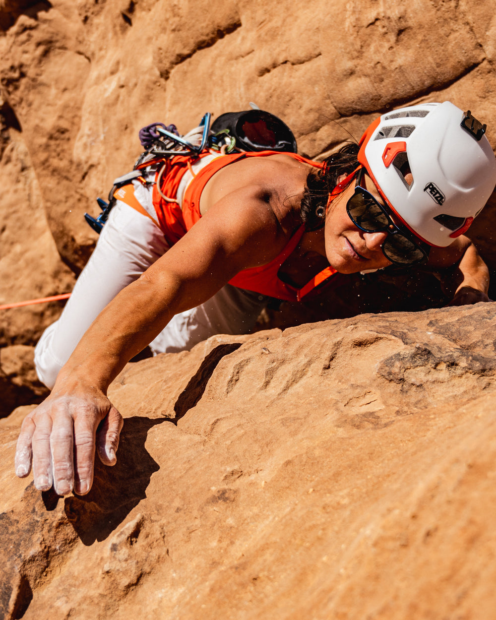 Liv Sansoz redefines climbing in Jordan