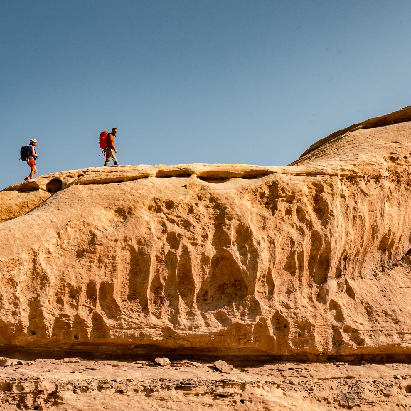 Liv Sansoz redifines climbing in Jordan