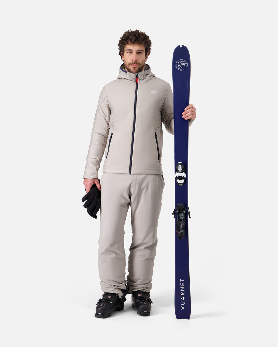 BEIGE MEN'S LIGHT PUFFER