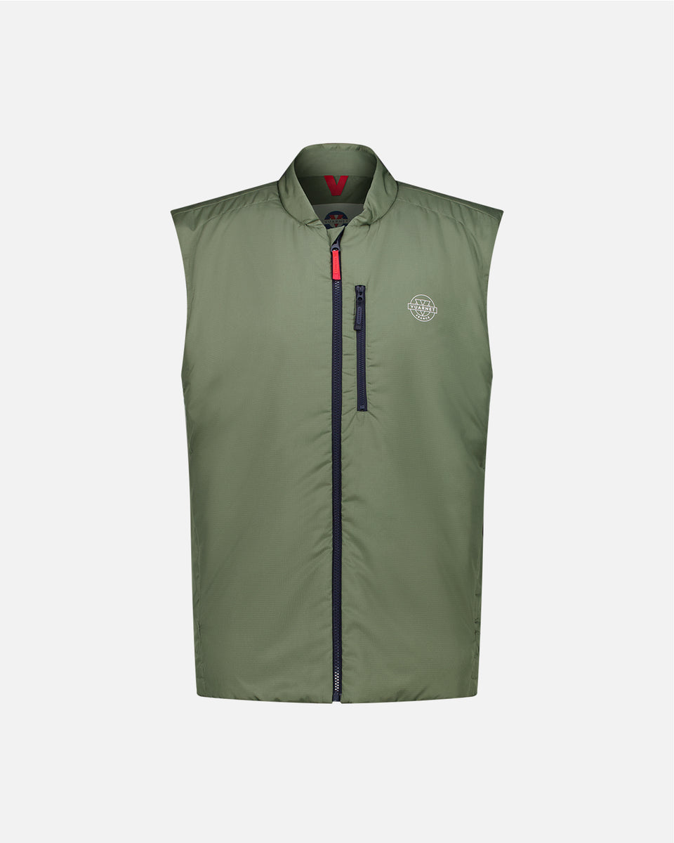 MEN'S RIPSTOP PADDED NO SLEEVE JACKET