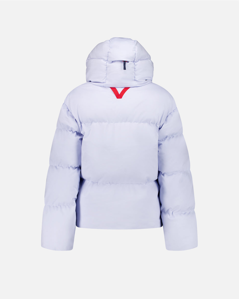 LIGHT BLUE WOMEN'S HEAVY PUFFER
