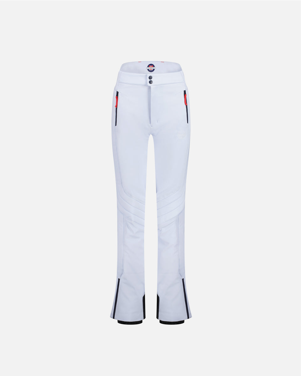 LIGHT BLUE WOMEN'S SOFTSHELL SKI PANTS