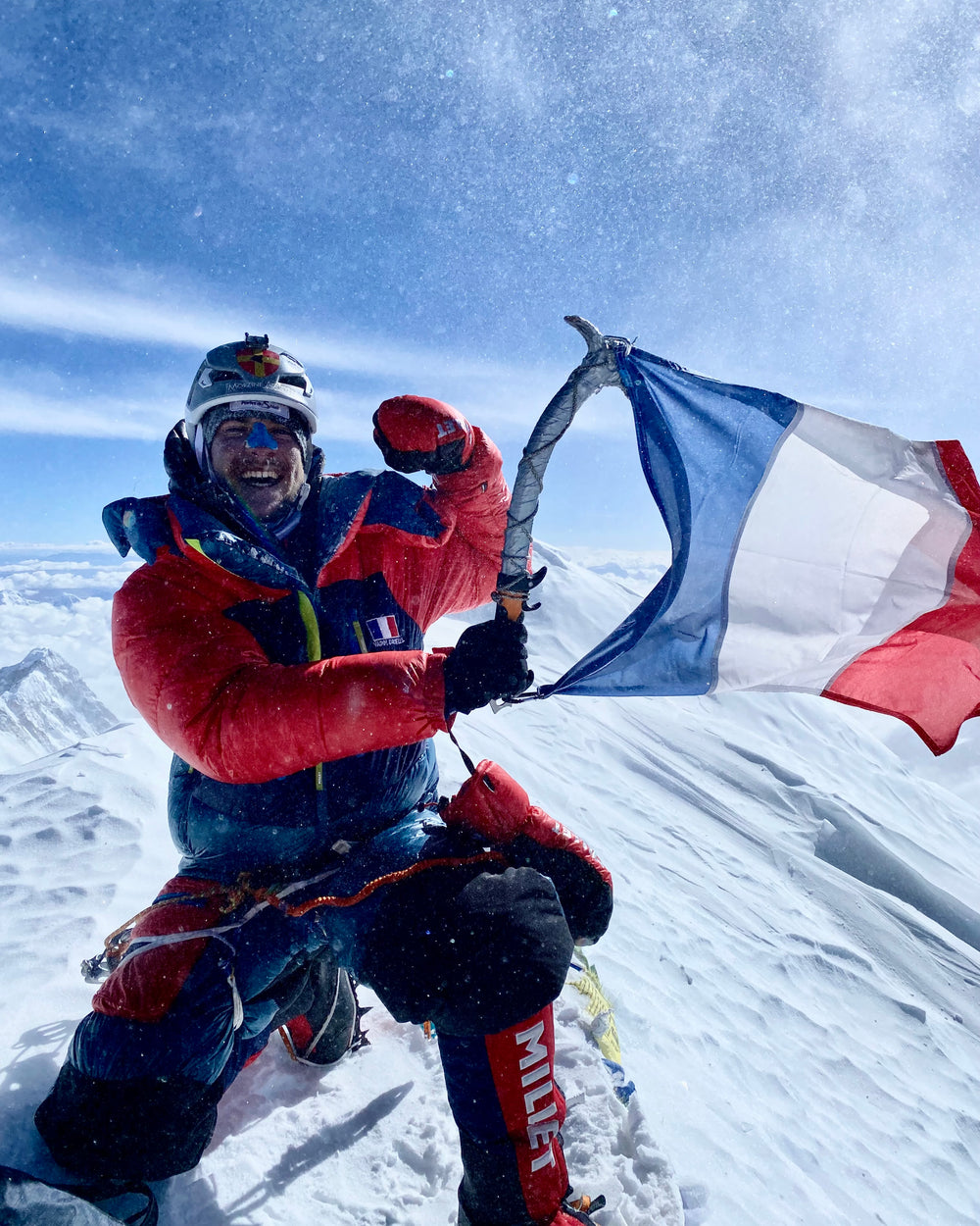 Vadim Druelle at Kanchenjunga (8586m)
