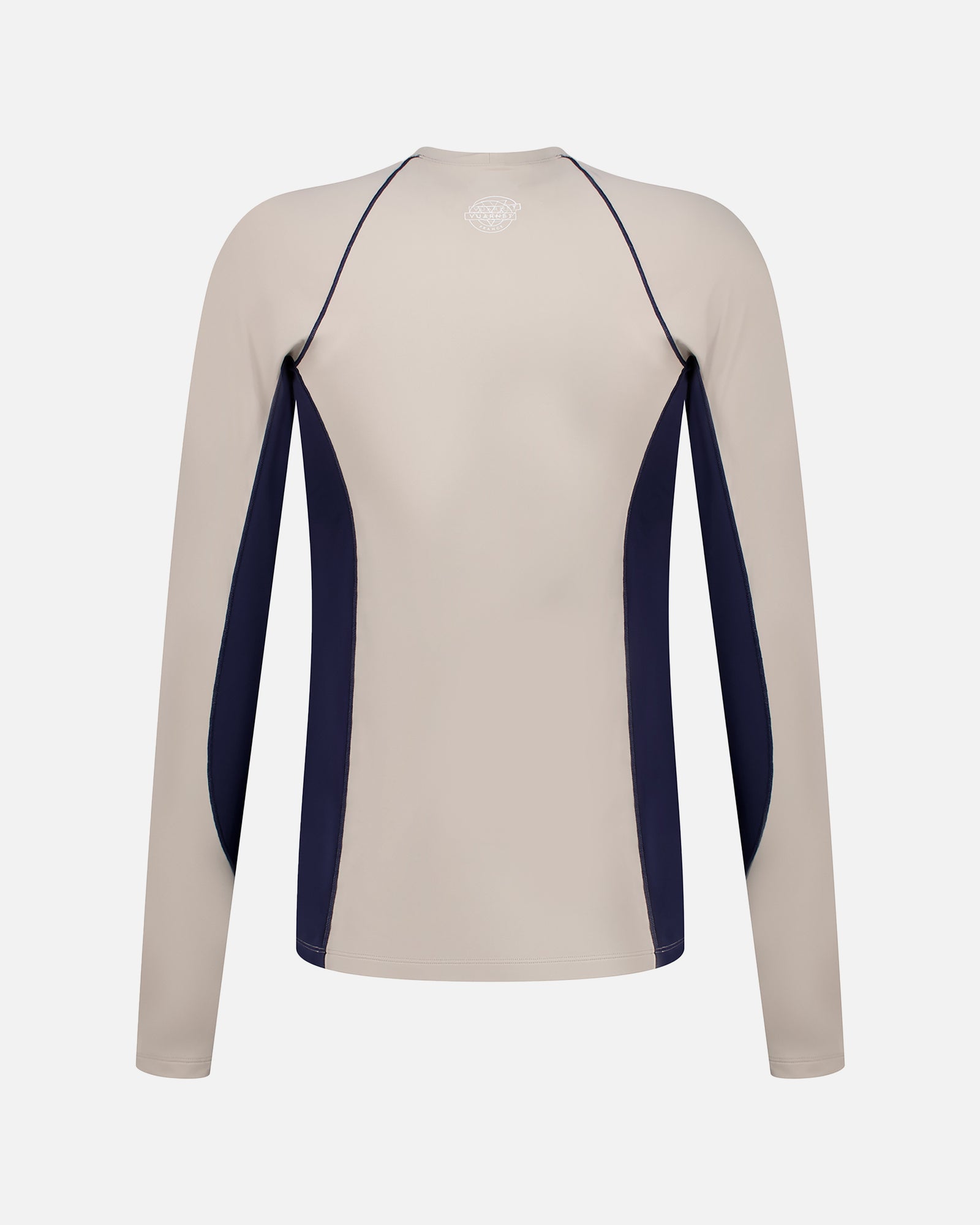 BEIGE MEN'S BASE LAYER TOP