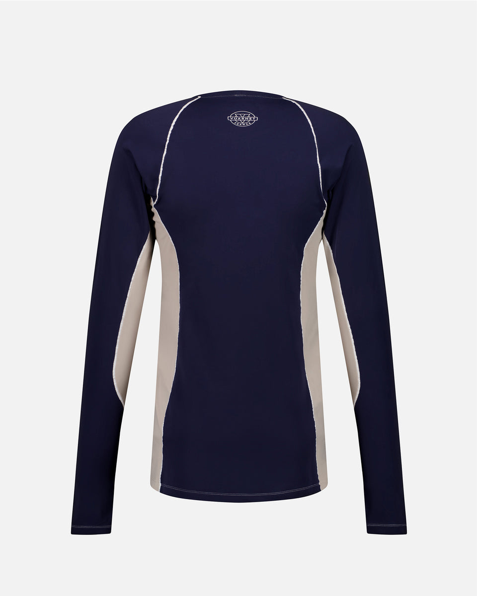 NAVY BLUE MEN'S BASE LAYER TOP