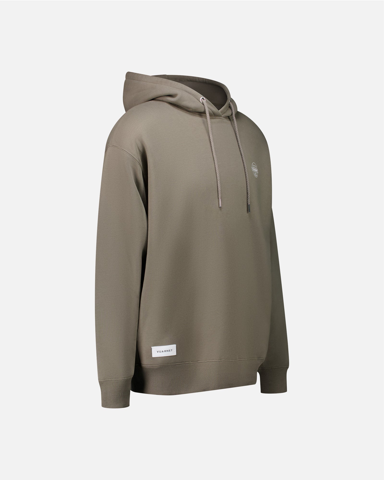 KHAKI MEN'S HOODIE LOGO SKIER