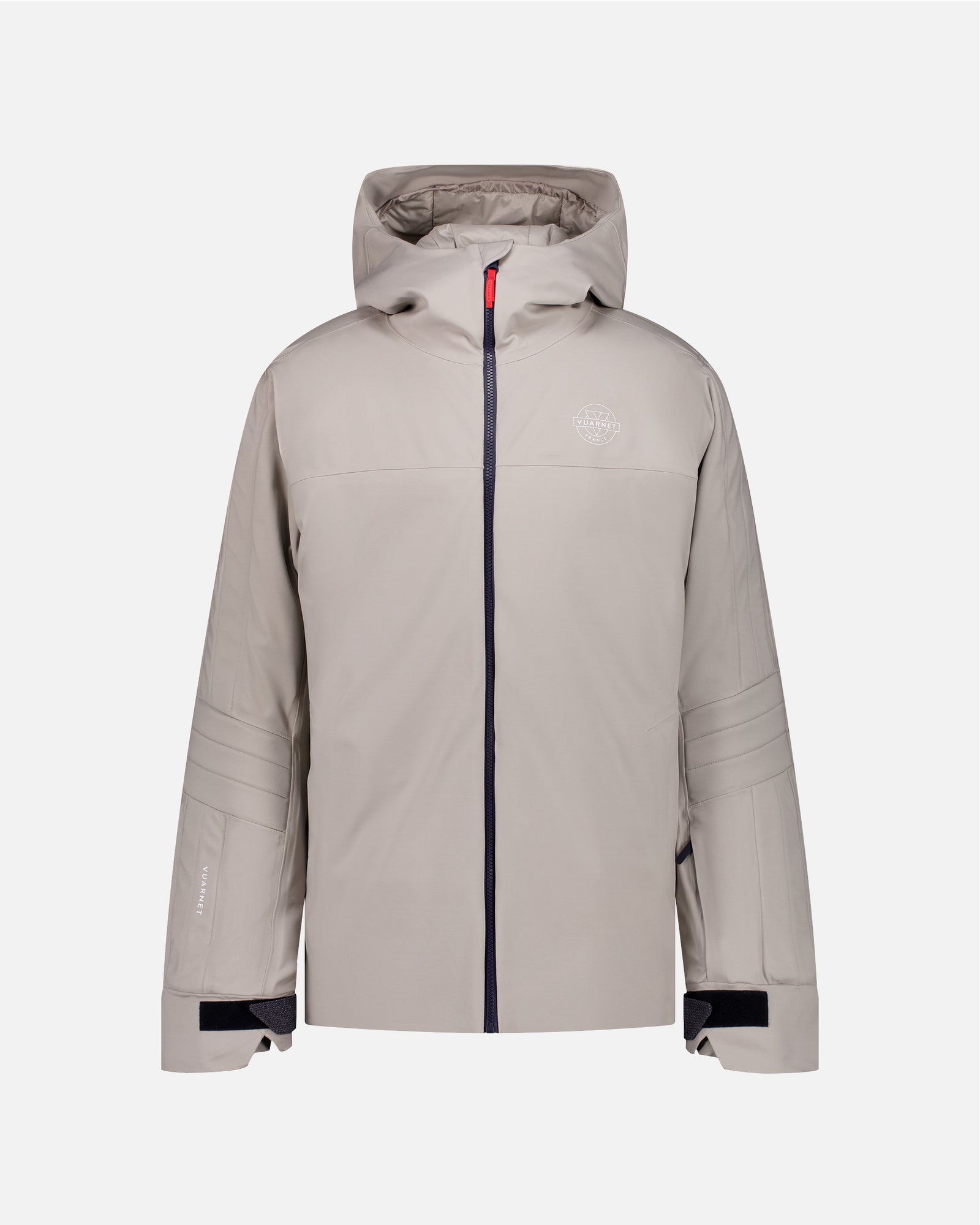 BEIGE MEN'S INSULATED JACKET