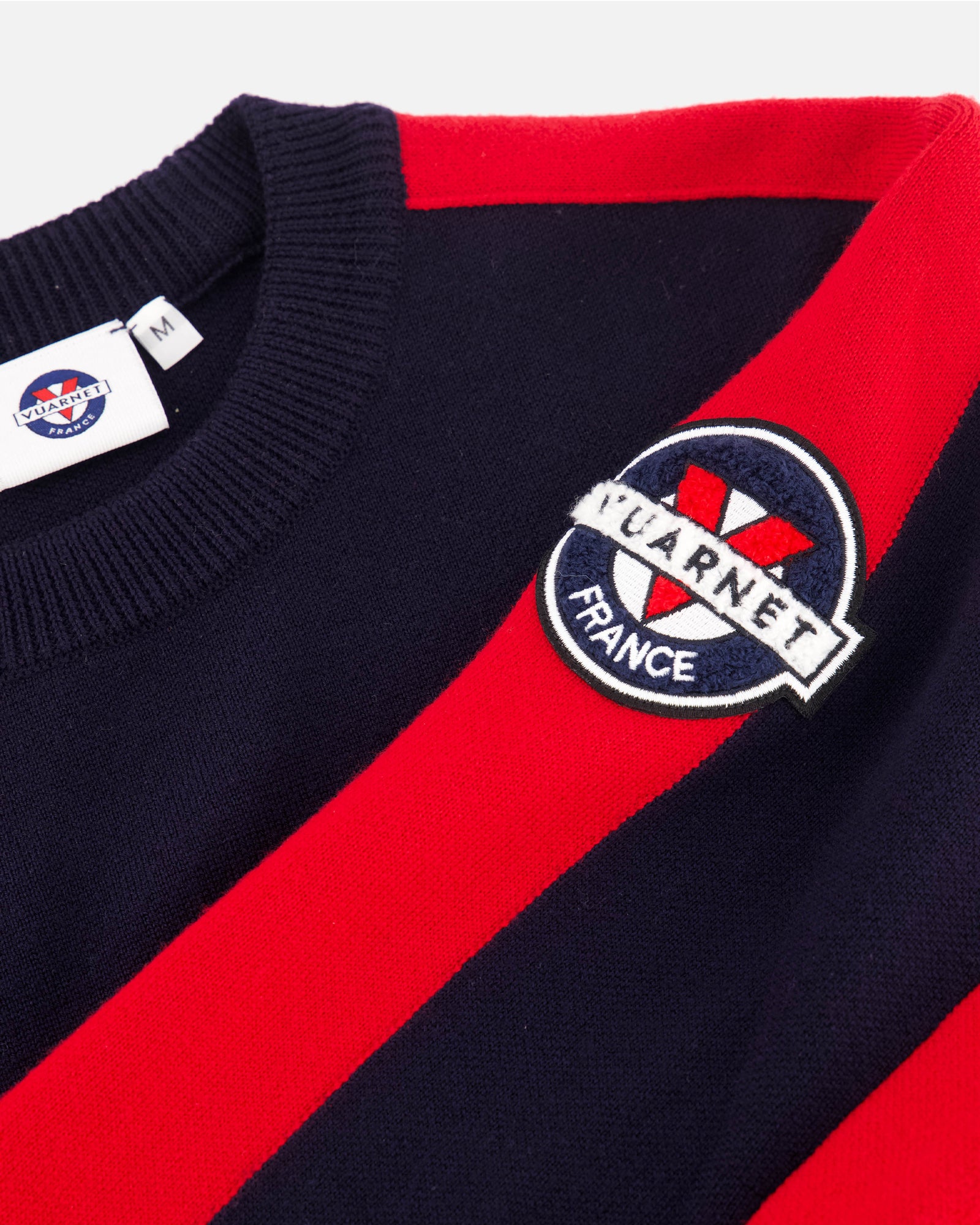 NAVY/RED WOMEN'S RACING PULLOVER