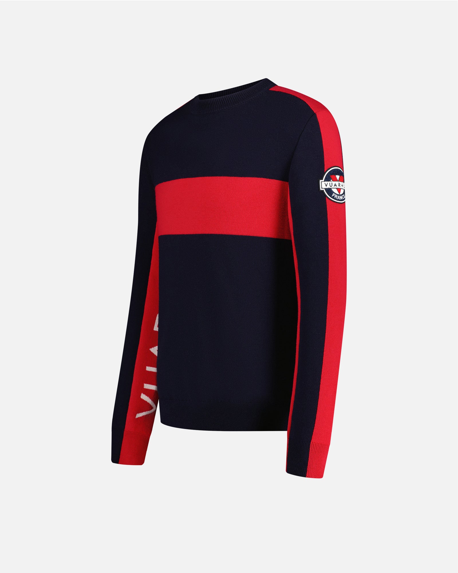 NAVY/RED MEN'S RACING PULLOVER
