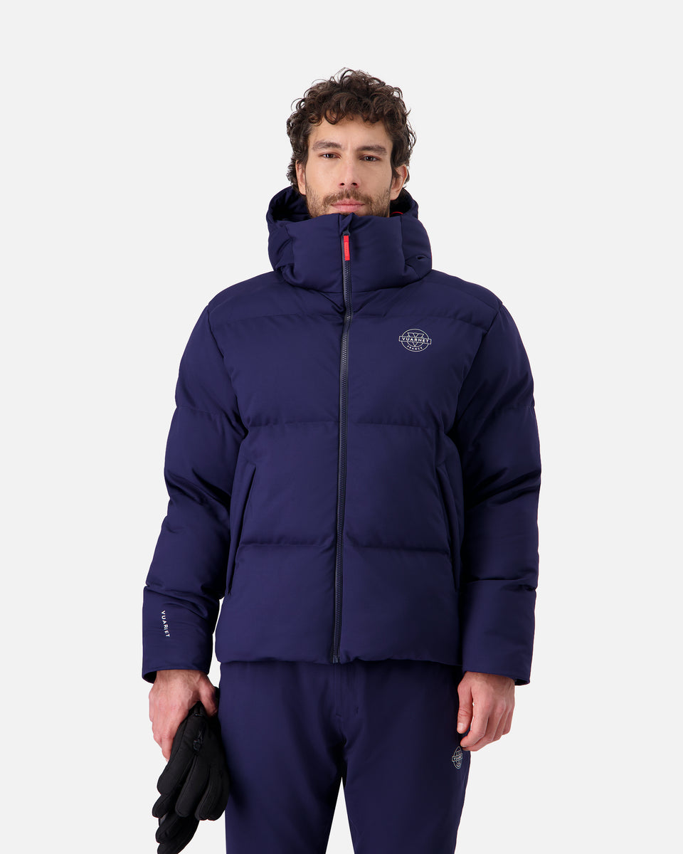 NAVY BLUE MEN'S HEAVY PUFFER