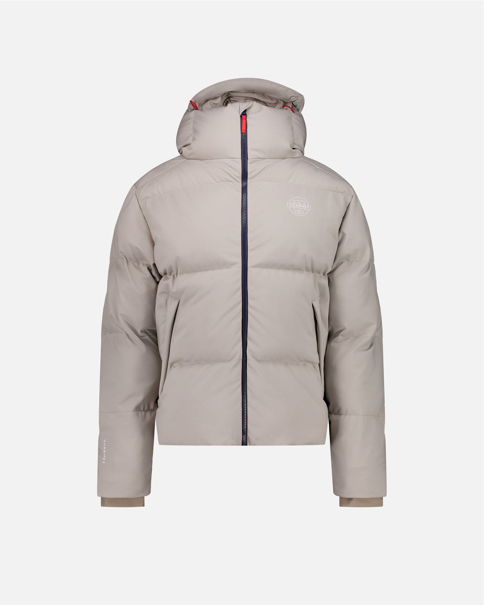 BEIGE MEN'S HEAVY PUFFER