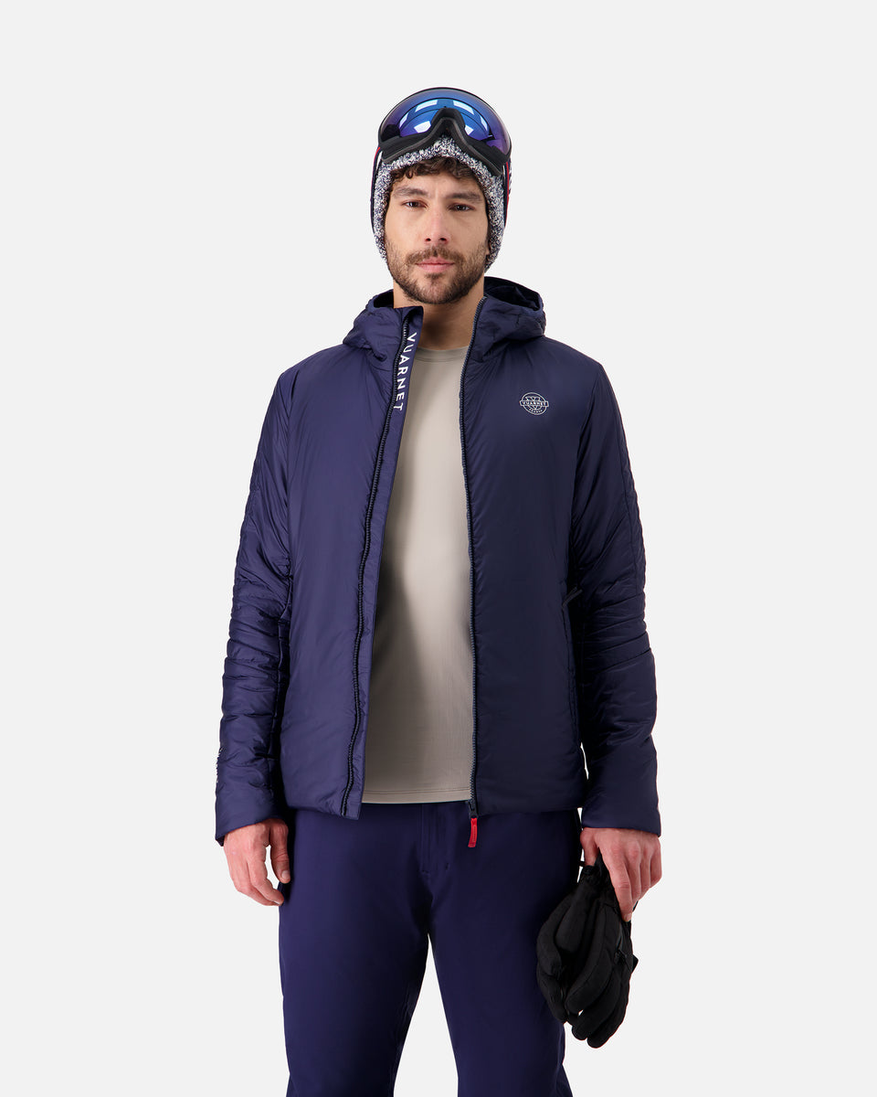 NAVY BLUE MEN'S LIGHT PUFFER