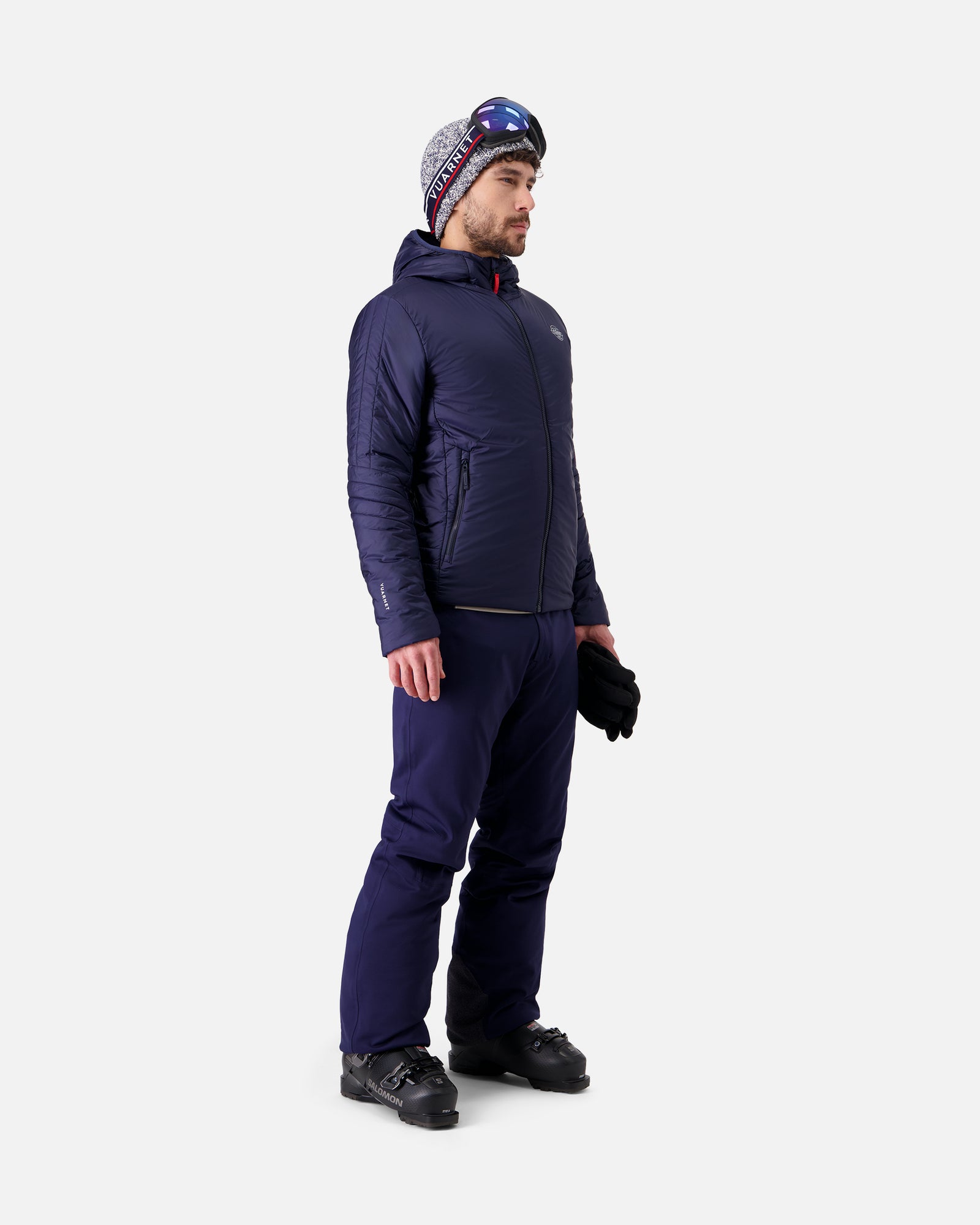 NAVY BLUE MEN'S LIGHT PUFFER