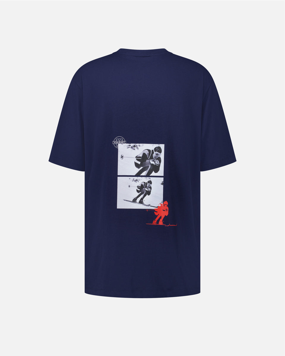 NAVY BLUE MEN'S OVERSIZED T-SHIRT