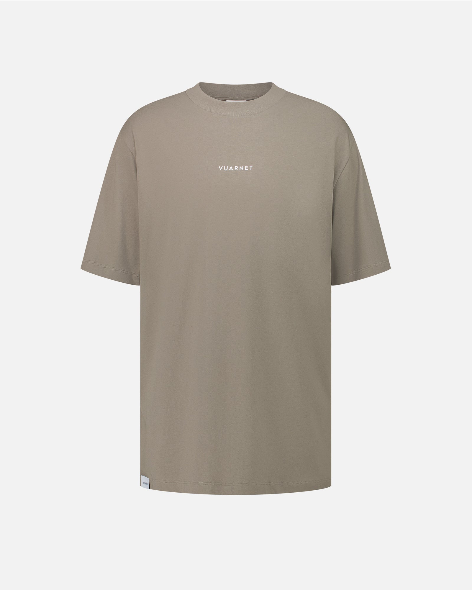 KHAKI MEN'S OVERSIZED T-SHIRT