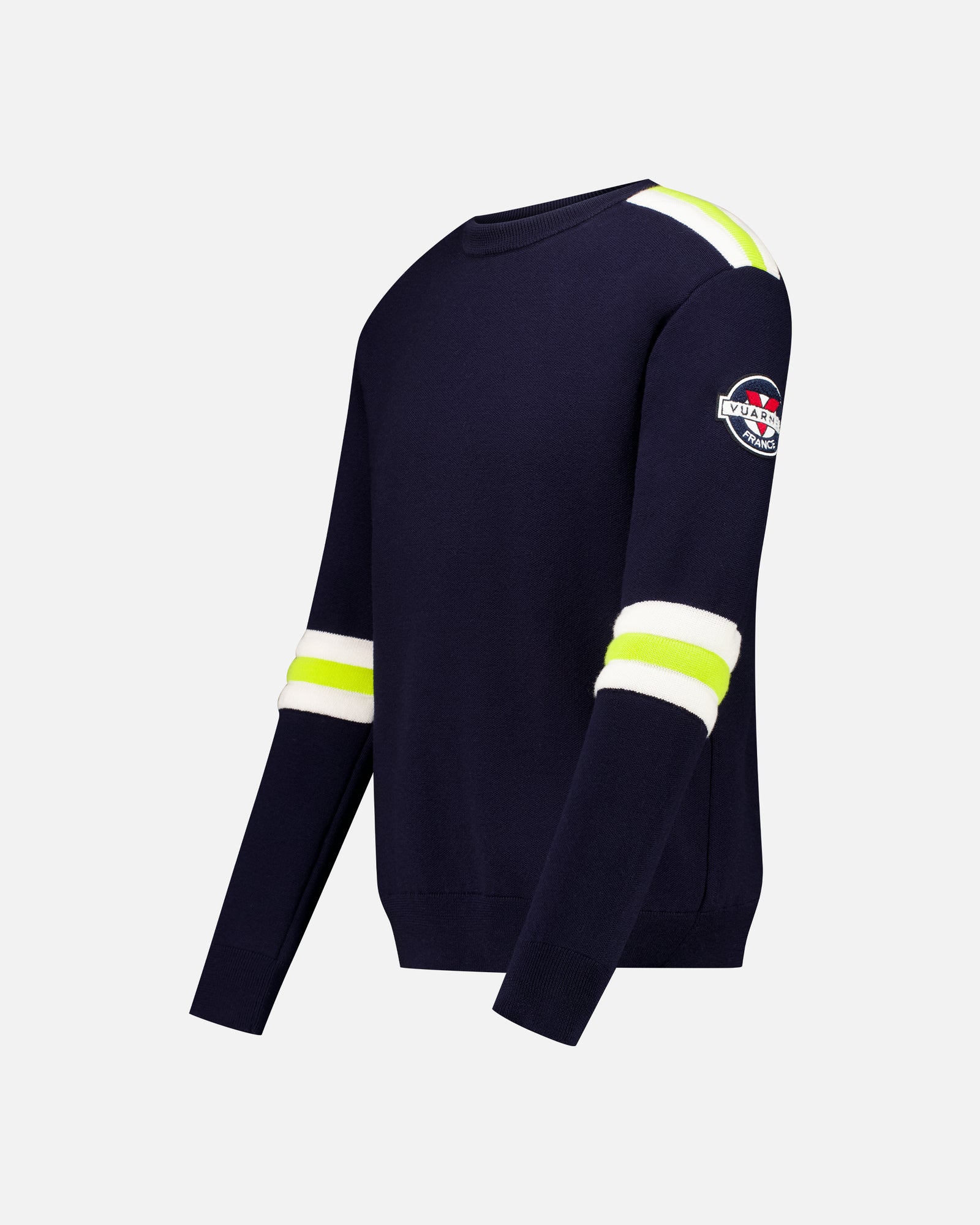NAVY MEN'S PADDED MERINOS PULLOVER