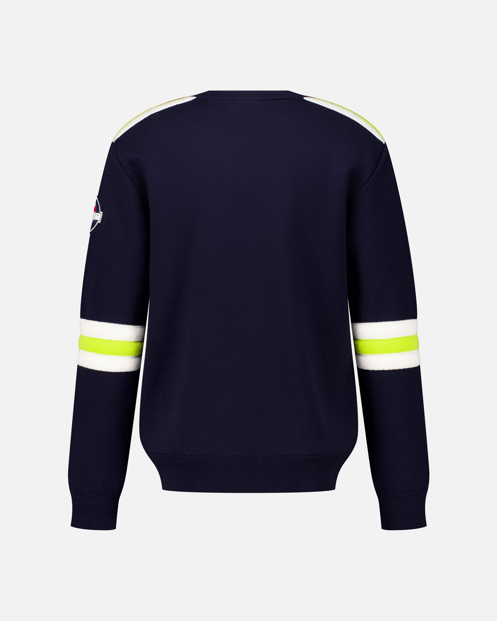 NAVY MEN'S PADDED MERINOS PULLOVER