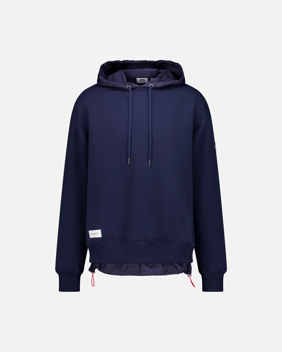 MEN'S NYLON HOOD SWEATSHIRT