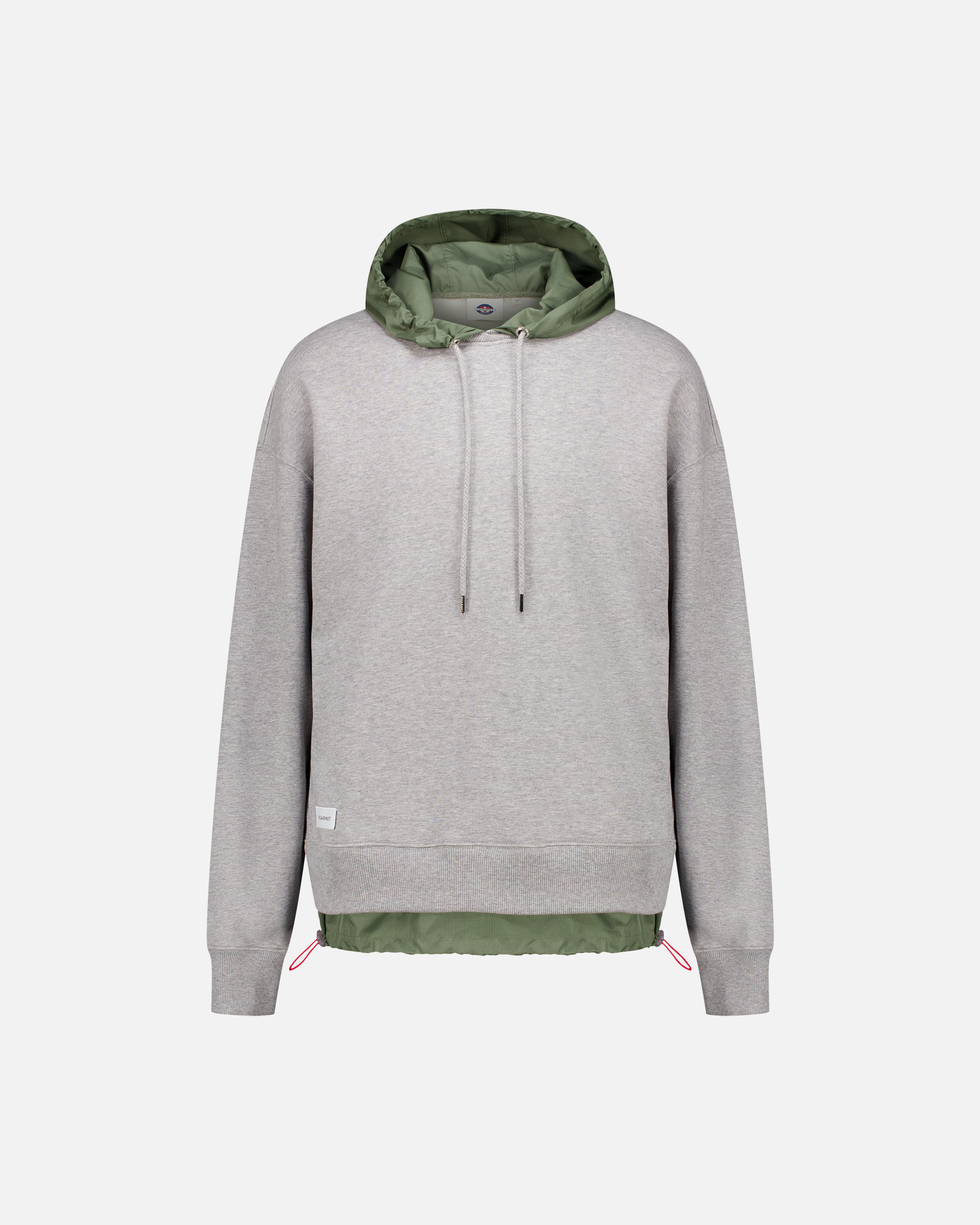 MEN'S NYLON HOOD SWEATSHIRT