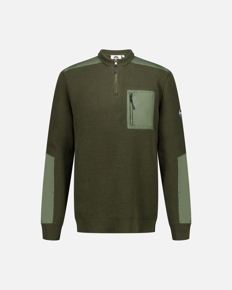 MEN'S NYLON PATCH JUMPER