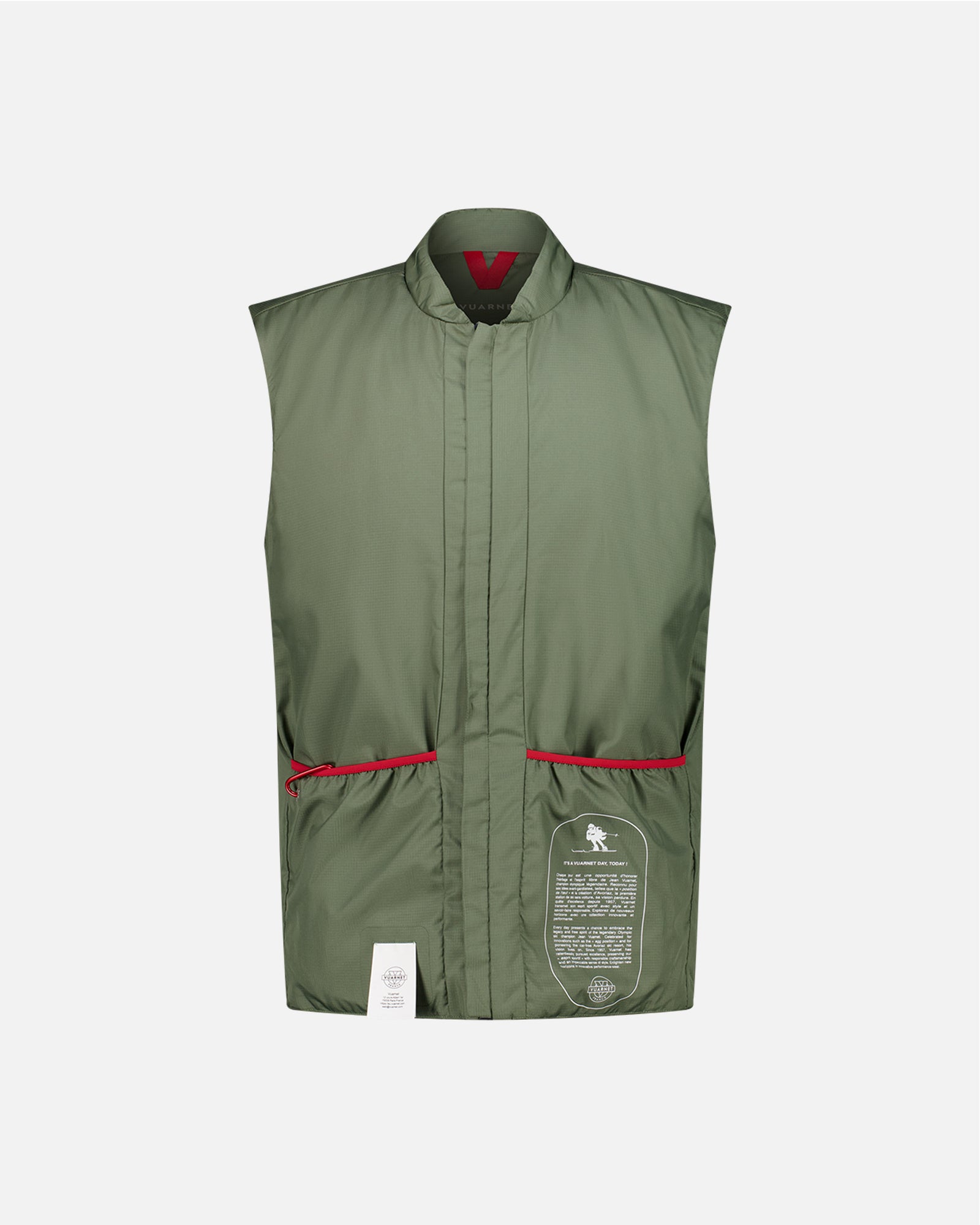 MEN'S RIPSTOP PADDED NO SLEEVE JACKET