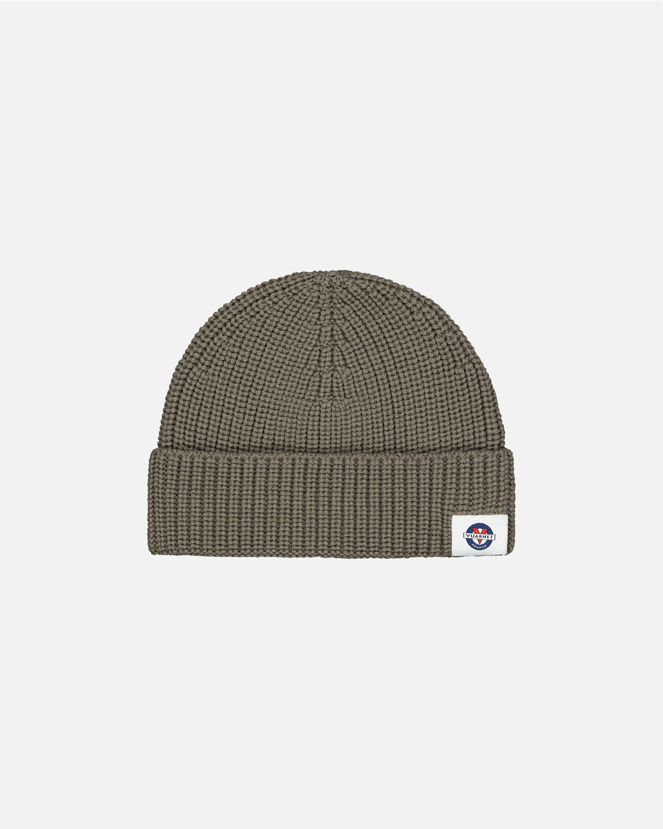 KHAKI MERINOS BEANIE