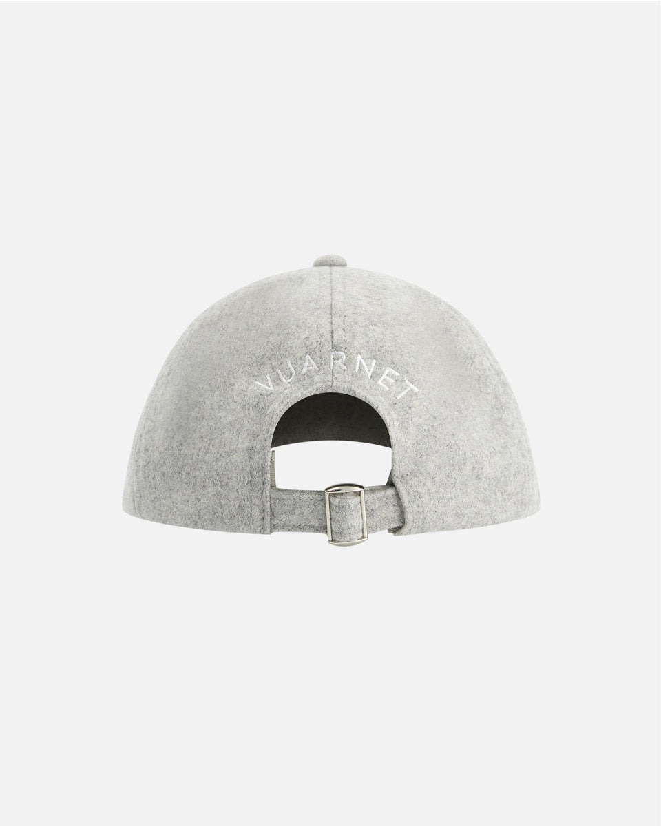 GREY MERINOS LOGO CAP