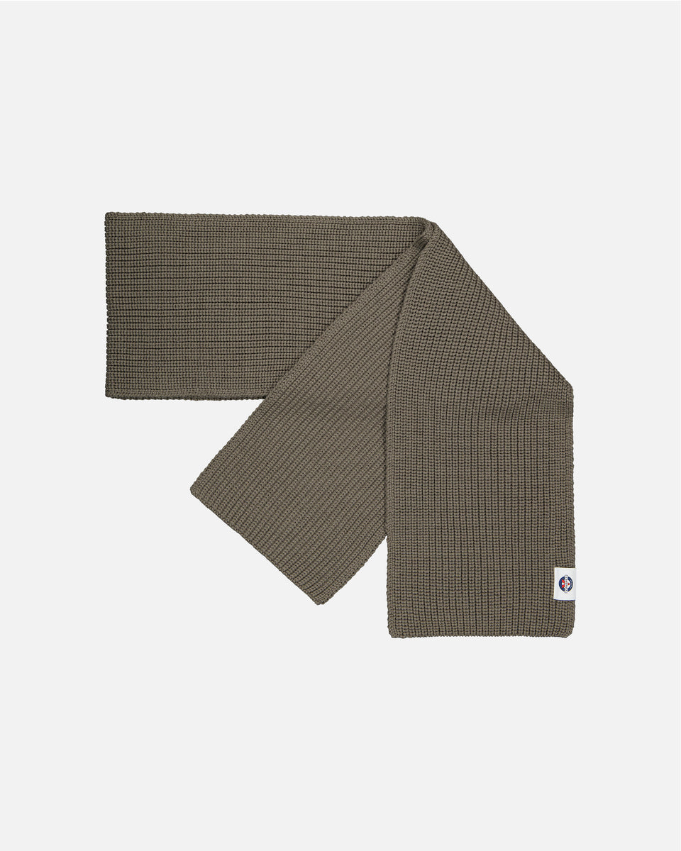 KHAKI MERINOS SCARF