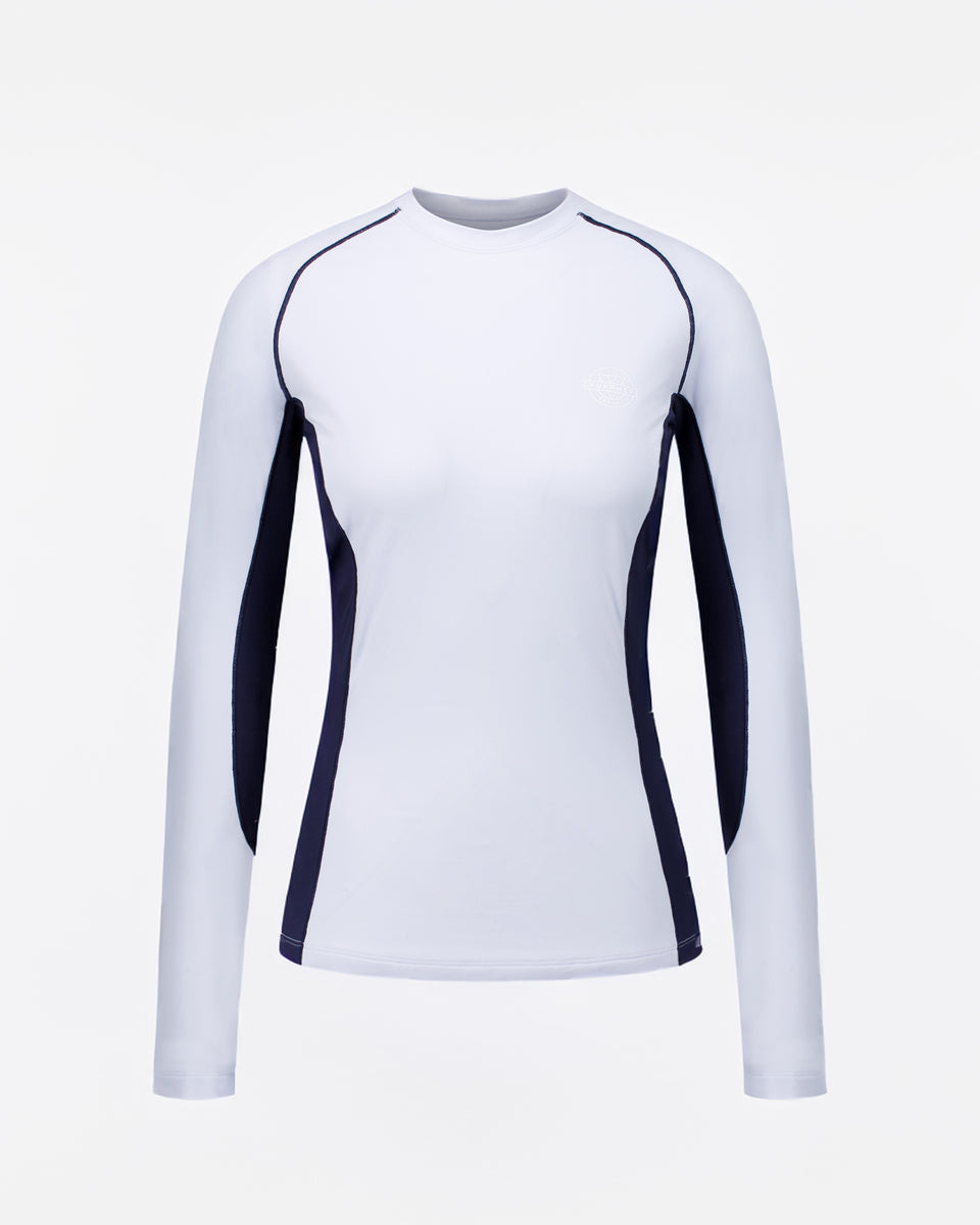 LIGHT BLUE WOMEN'S BASE LAYER TOP