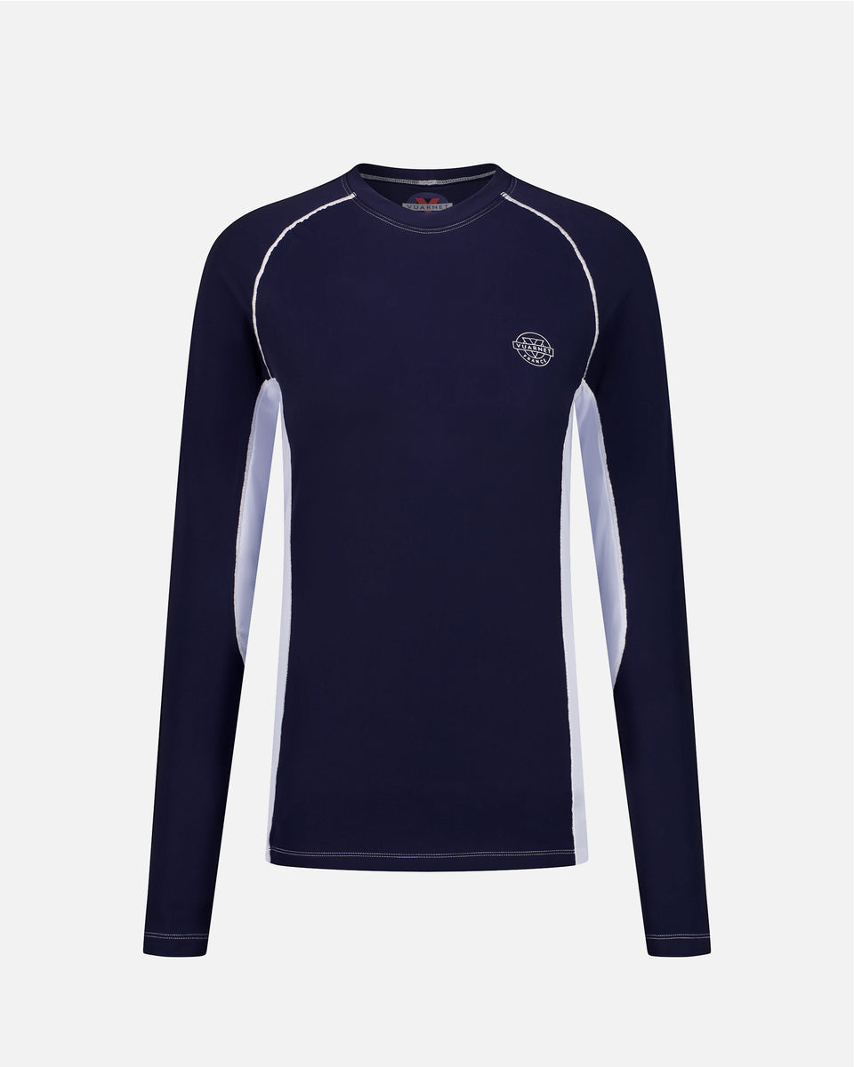 NAVY BLUE WOMEN'S BASE LAYER TOP