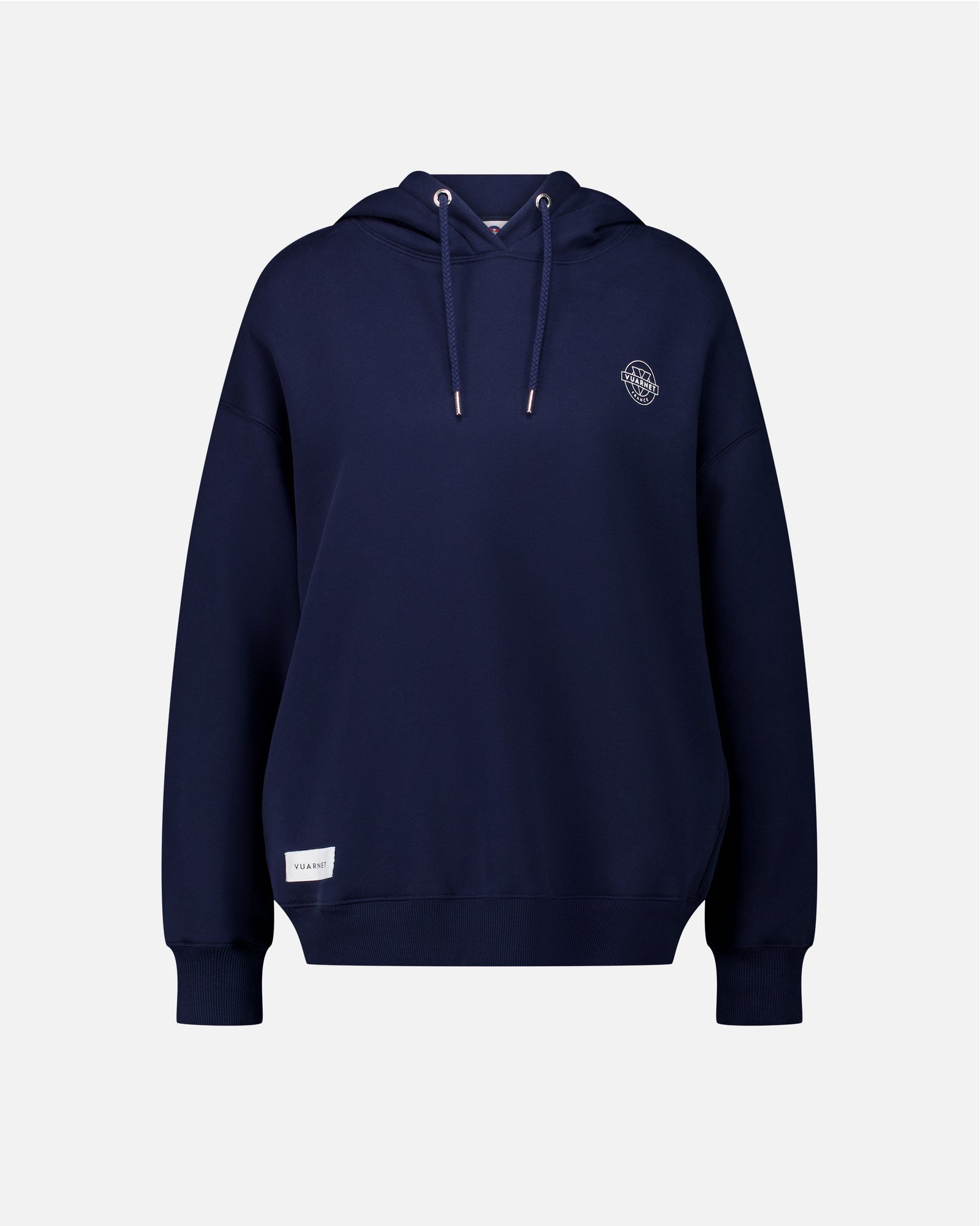 NAVY BLUE WOMEN'S HOODIE LOGO SKIER