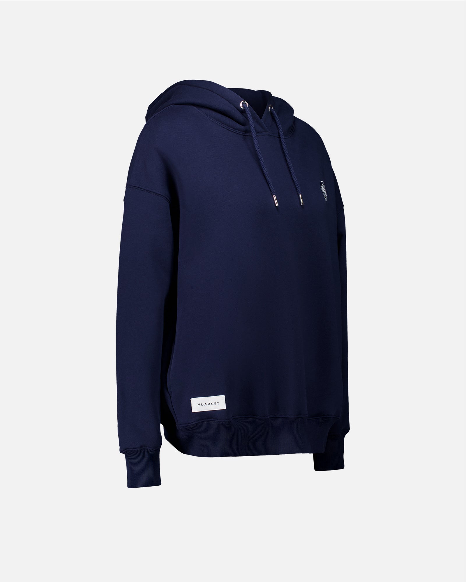 NAVY BLUE WOMEN'S HOODIE LOGO SKIER