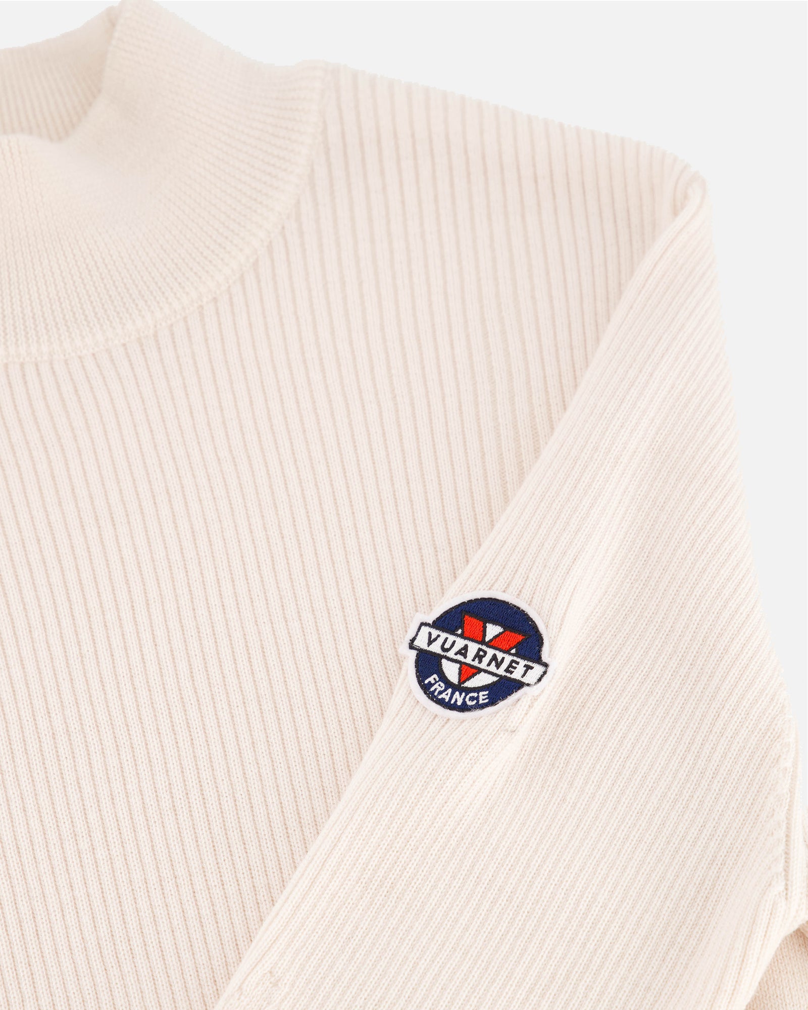 WHITE WOMEN'S MERINOS PULLOVER