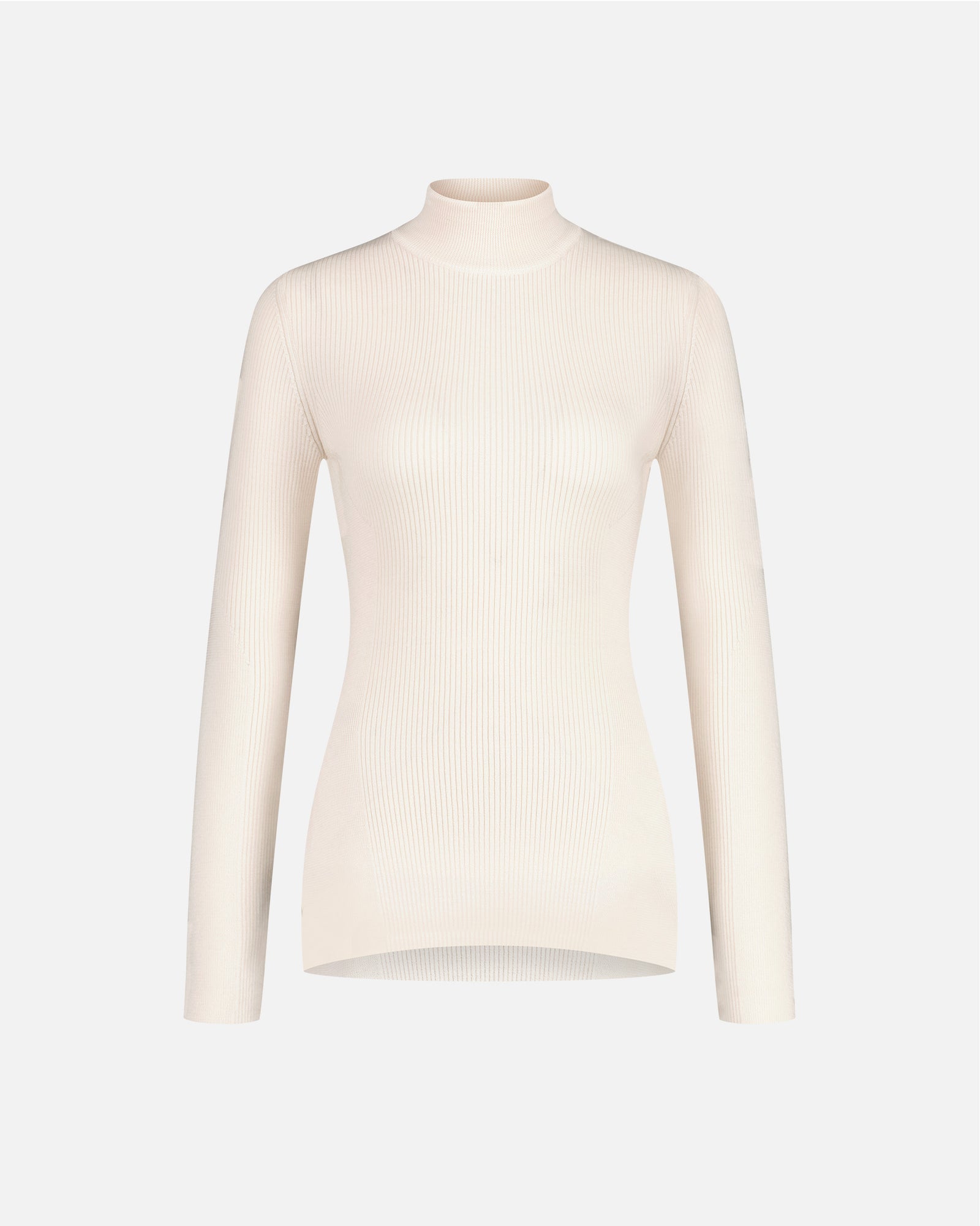 WHITE WOMEN'S MERINOS PULLOVER