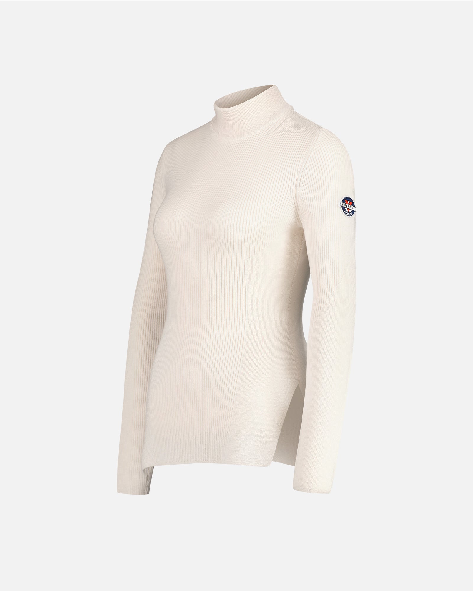WHITE WOMEN'S MERINOS PULLOVER