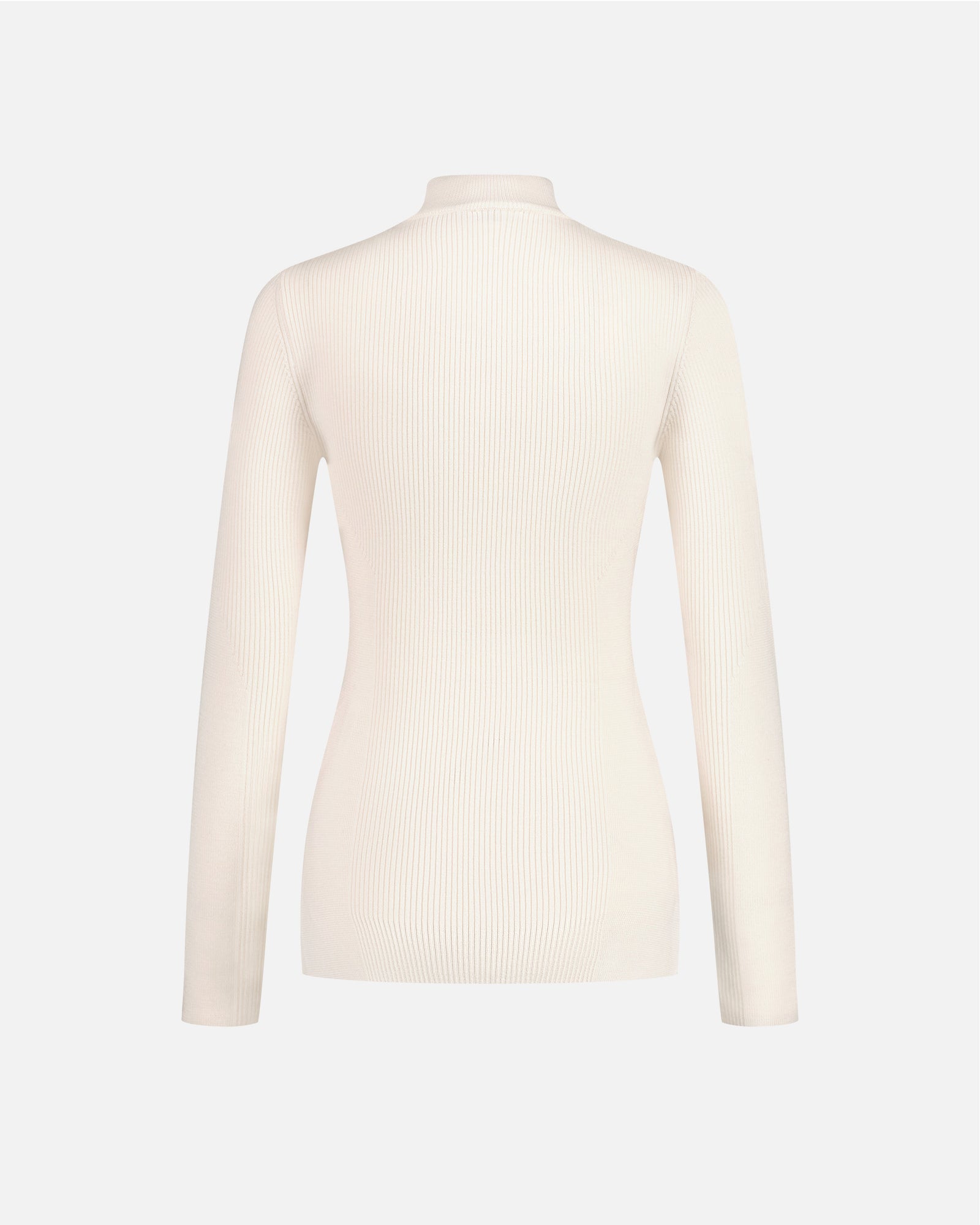 WHITE WOMEN'S MERINOS PULLOVER