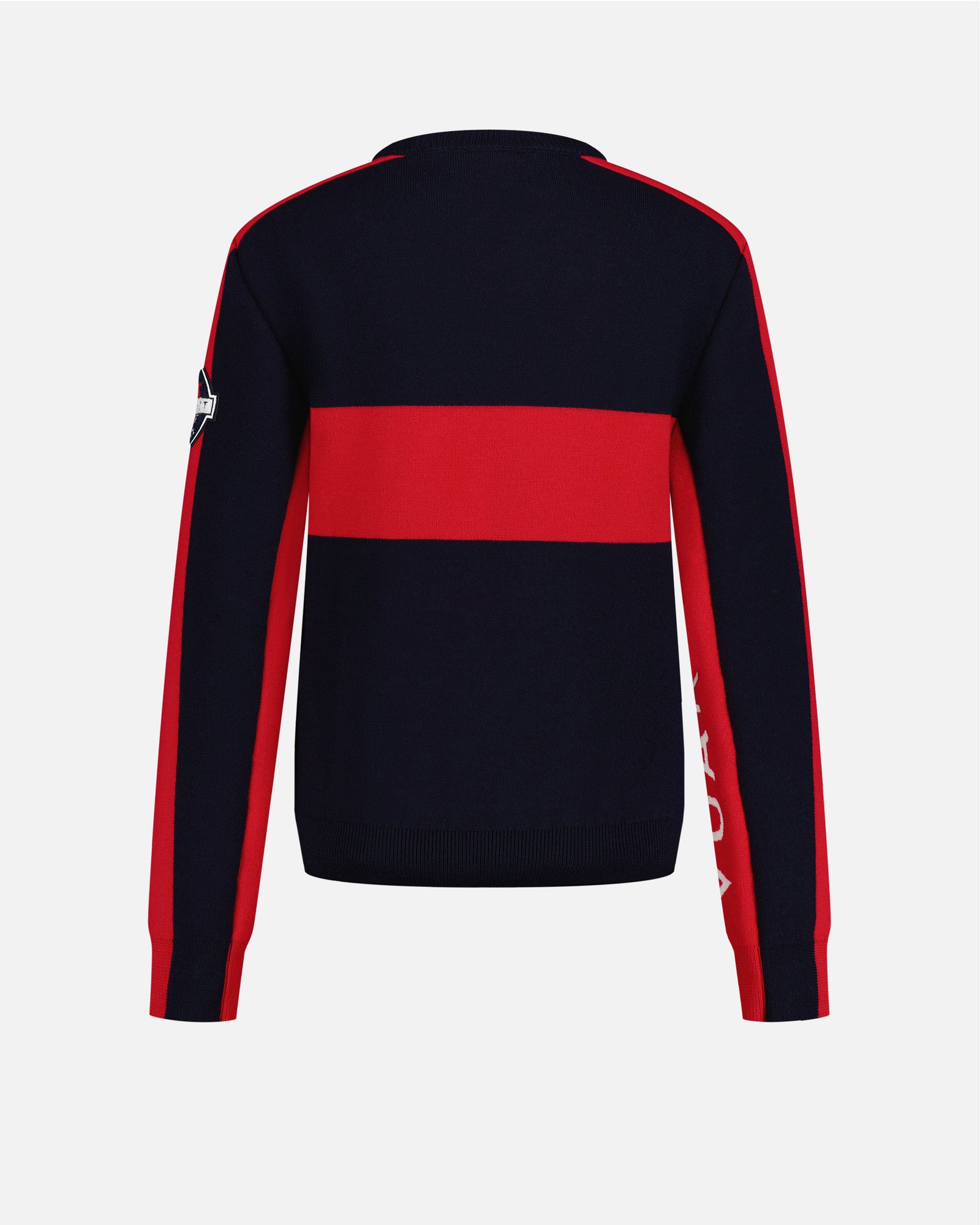 NAVY/RED WOMEN'S RACING PULLOVER