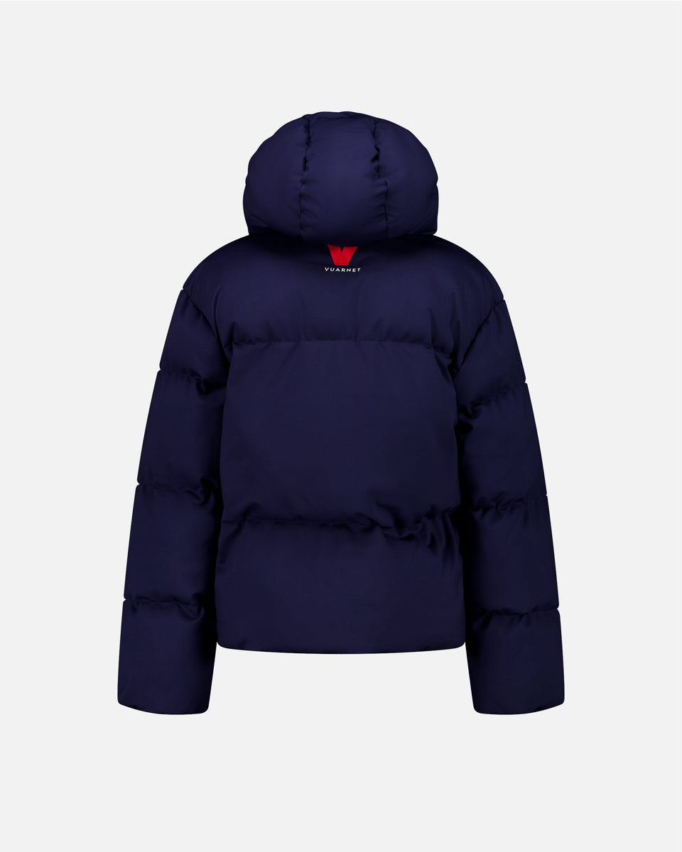 NAVY BLUE WOMEN'S HEAVY PUFFER