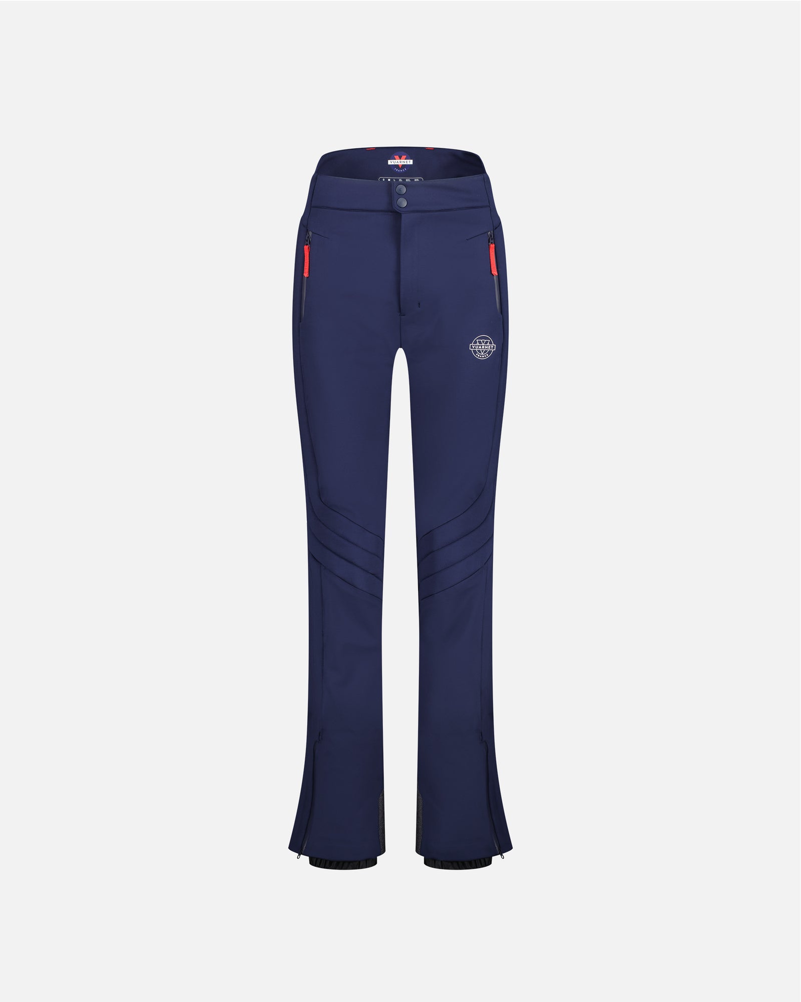 NAVY BLUE WOMEN'S SOFTSHELL SKI PANTS