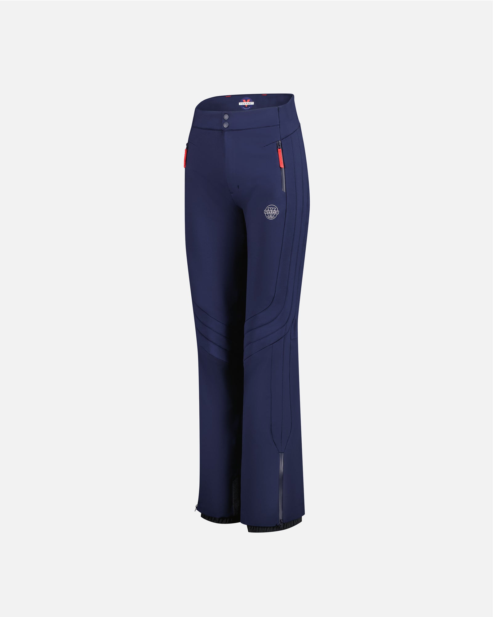 NAVY BLUE WOMEN'S SOFTSHELL SKI PANTS