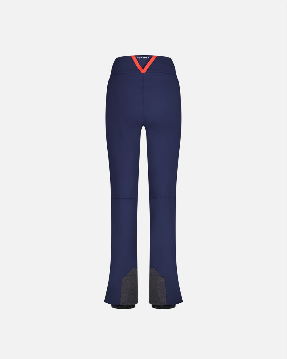 NAVY BLUE WOMEN'S SOFTSHELL SKI PANTS