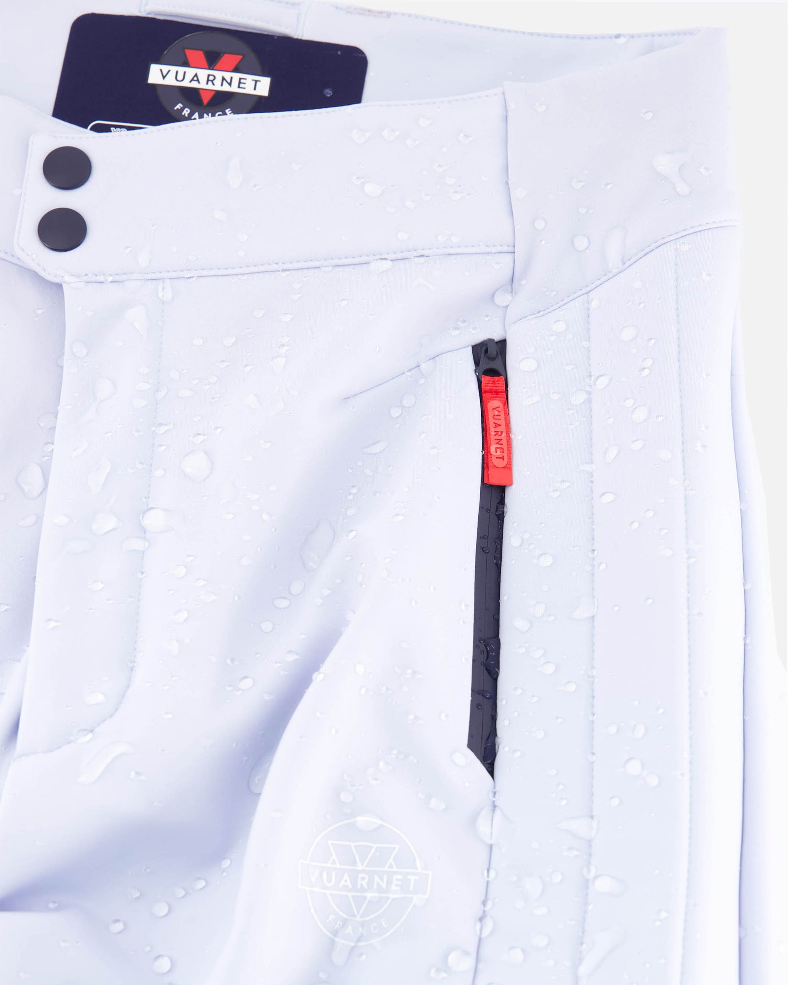 LIGHT BLUE WOMEN'S SOFTSHELL SKI PANTS
