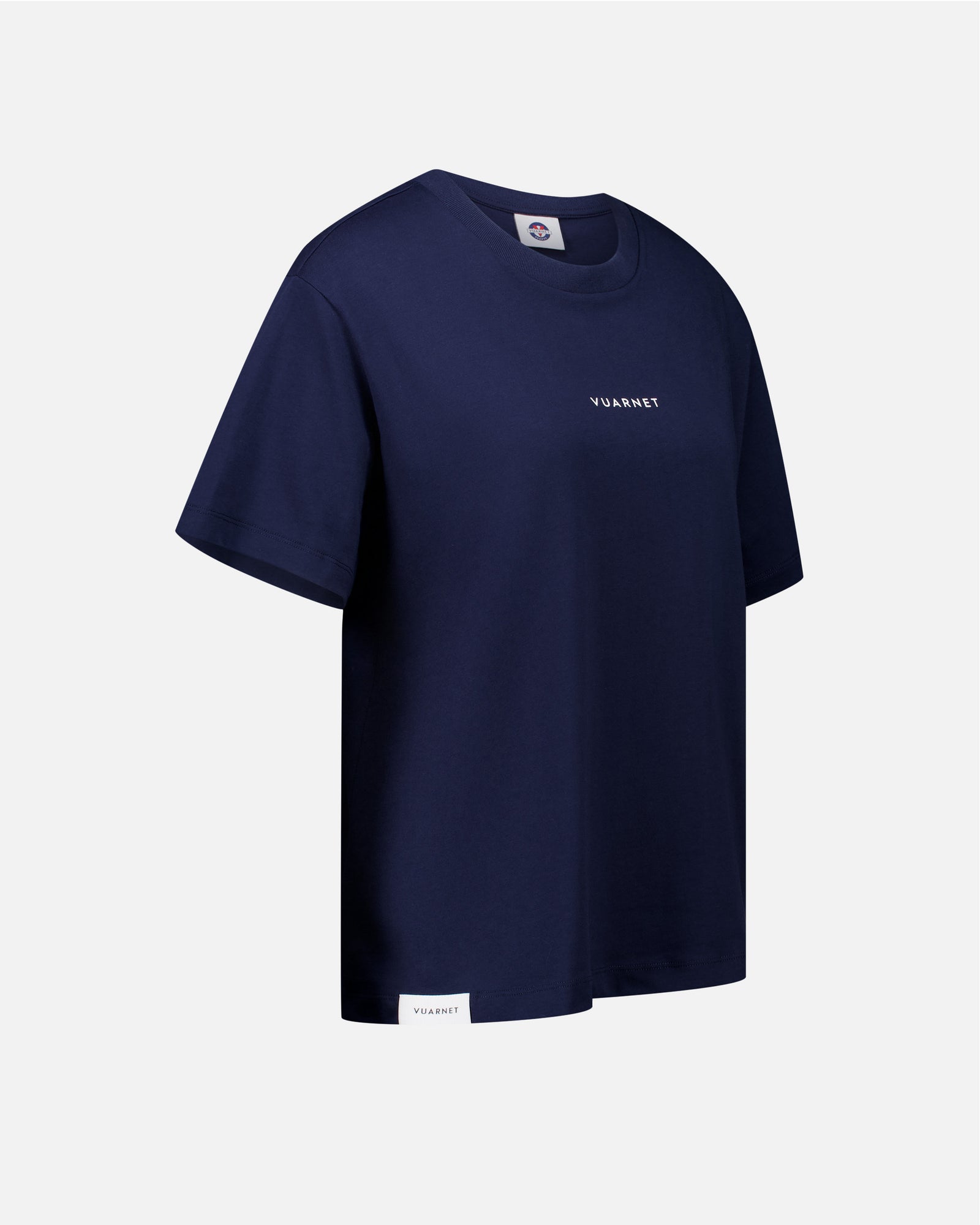 NAVY BLUE WOMEN'S T-SHIRT LOGO SKIER