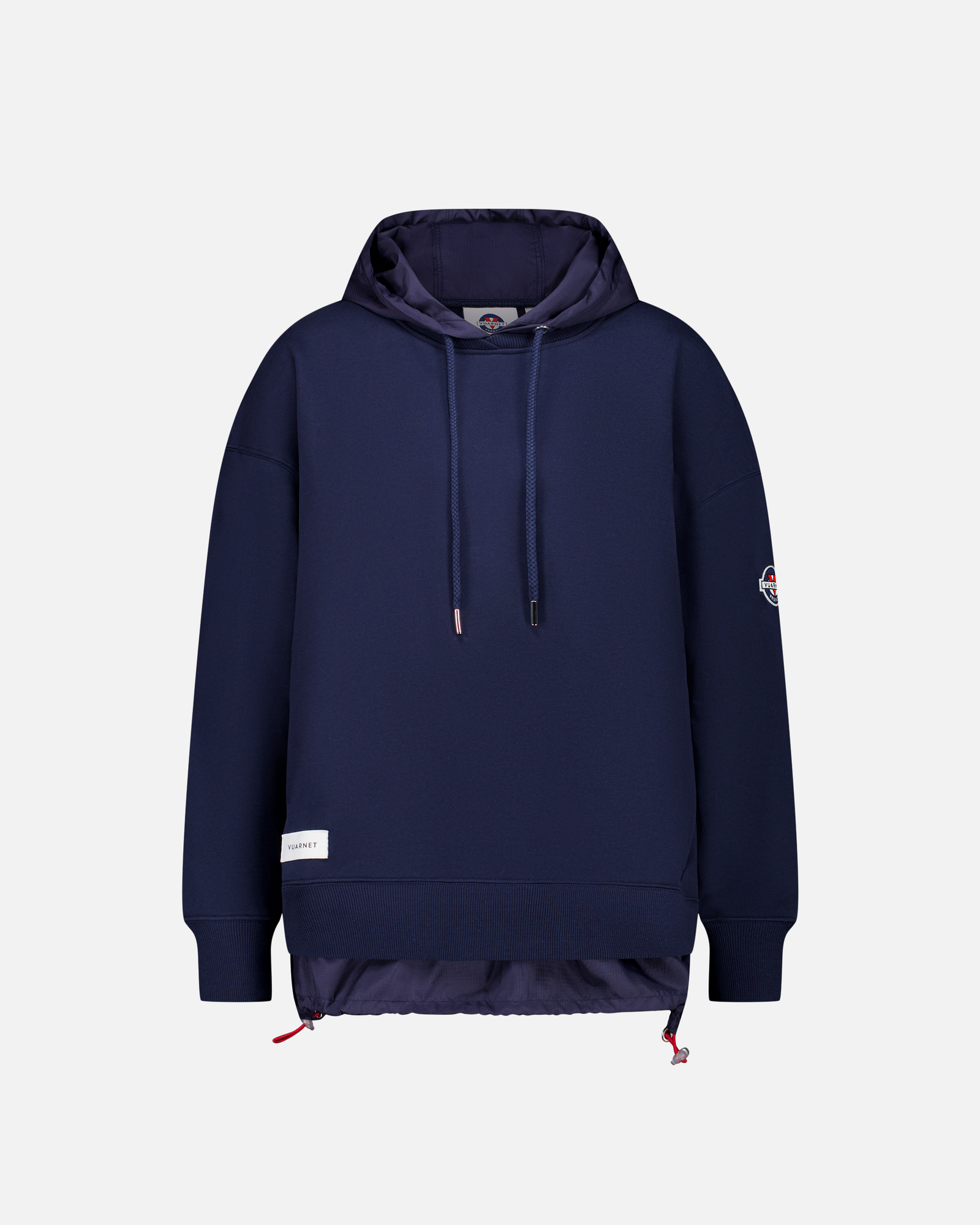 WOMEN'S NYLON HOOD SWEATSHIRT