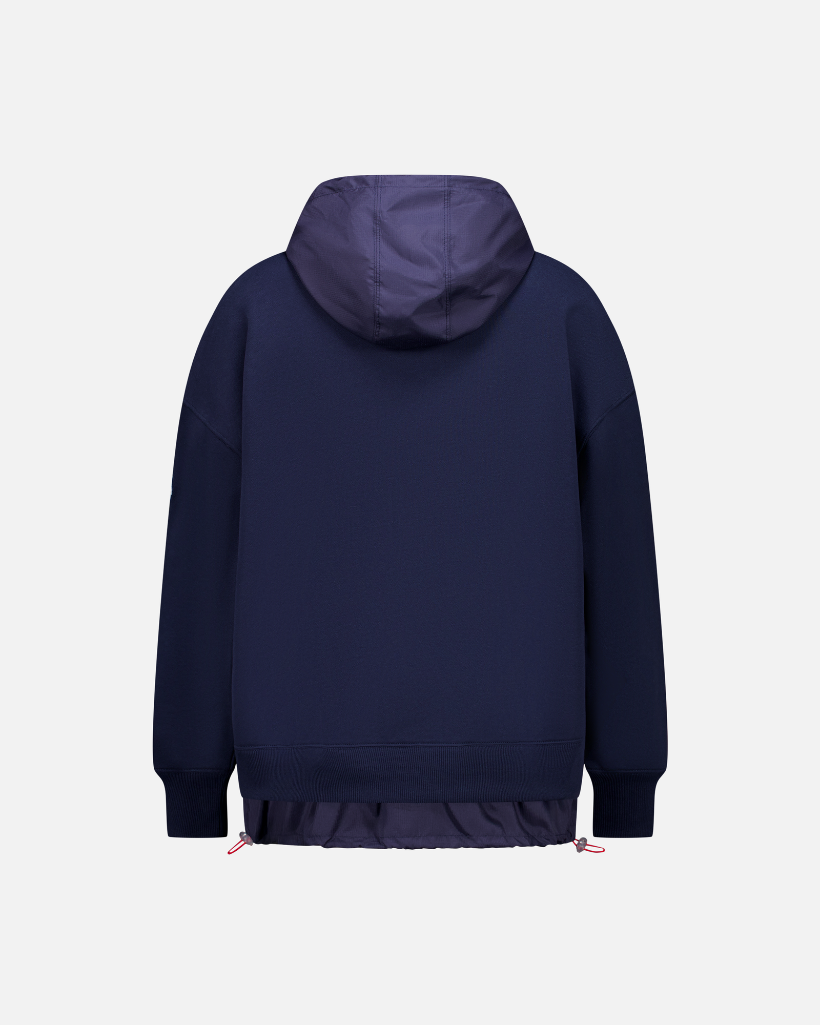 WOMEN'S NYLON HOOD SWEATSHIRT