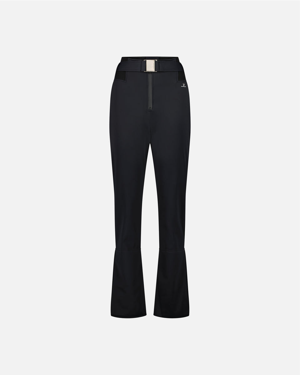 Vintage Kaelin Black High Waisted Ski pants size 8 women proto