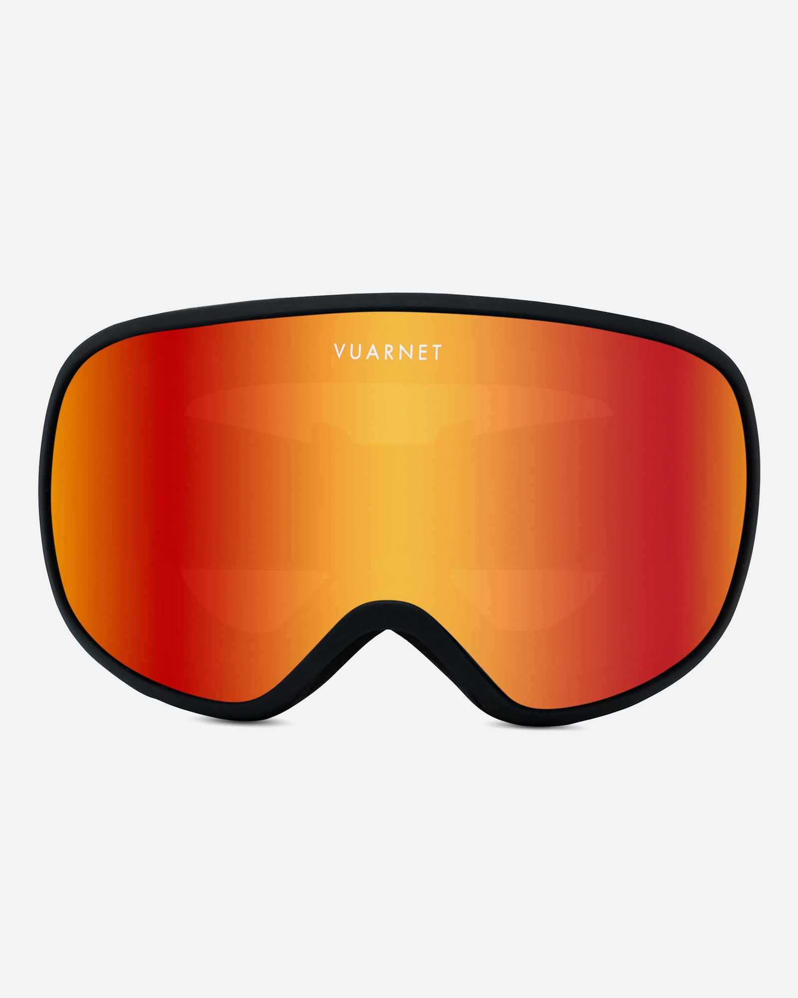 Vuarnet - Ski Goggles - Sunglasses - Snow Goggles - Black - Cat 0-4 Photochromic Red Flash - Medium - Vu40028u0002l