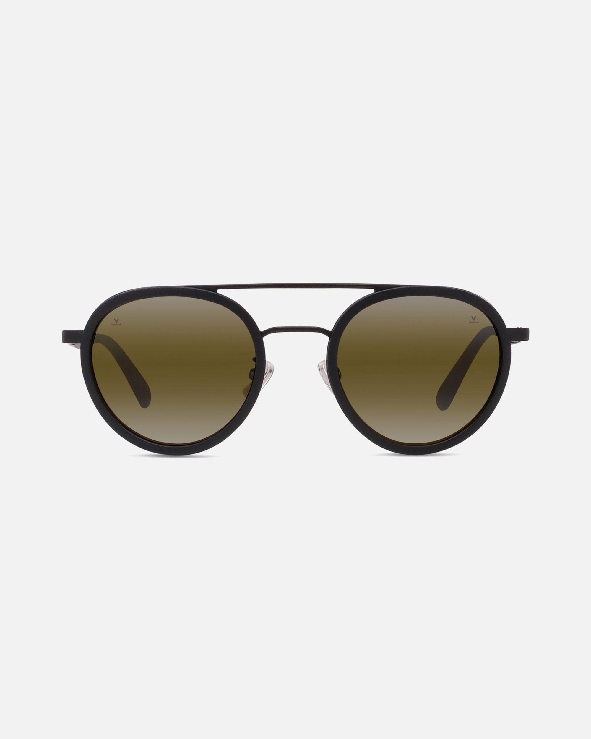 Vuarnet Vintage 002 Matte Brown sunglasses with dark brown mineral offers glasses Made in France