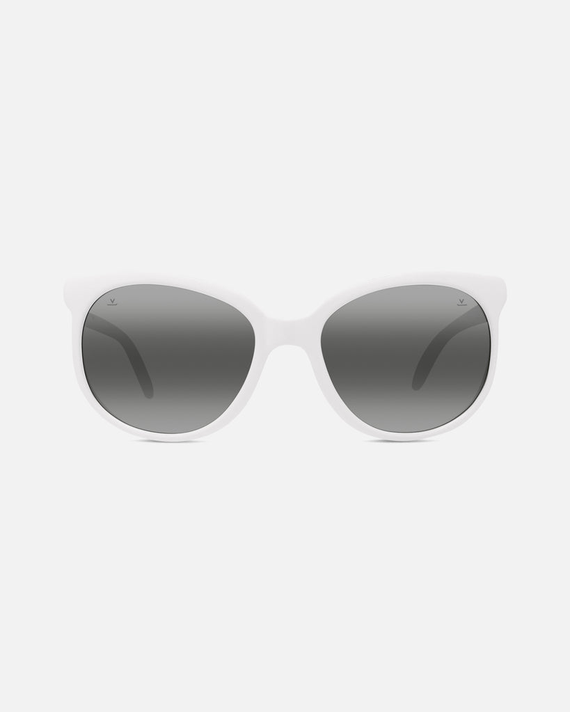White Matt/Multimorror Blue Aeroshade Kunken Sunglasses