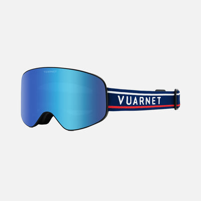 ski goggles with fan Vuarnet Vu40059u Goggles Unisex Black Shield Blue